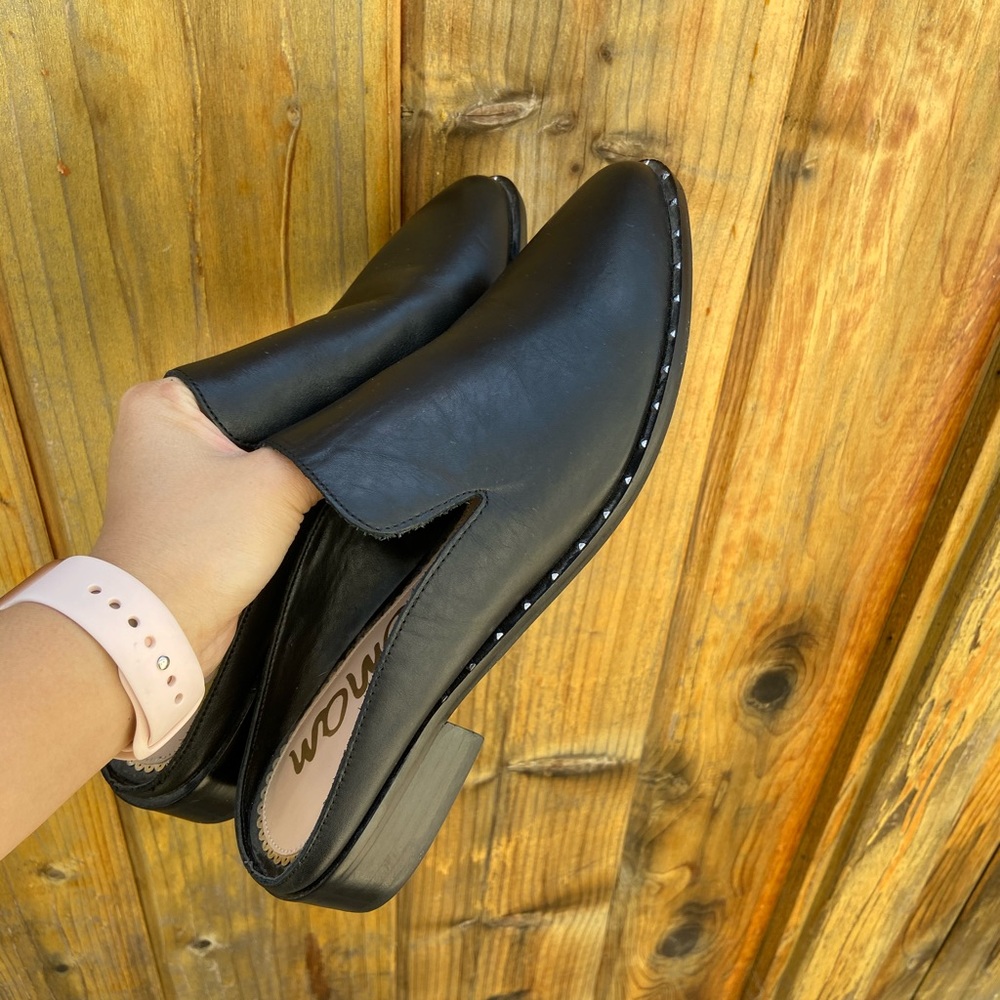 Sam Edelman Studded Lewellyn Loafer Mule